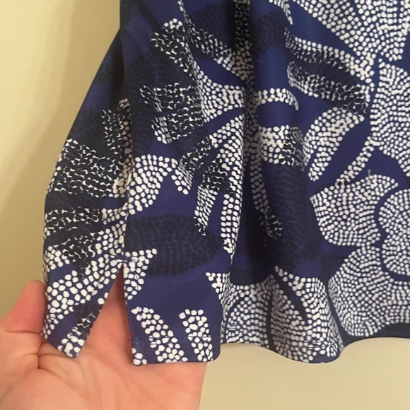 Chico’s UPF Ruffle-Neck Polo - Picture 4 of 6